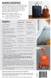 Making Backpack Pattern