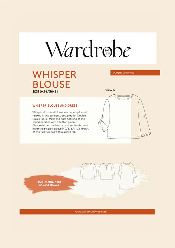 Whisper Blouse Pattern