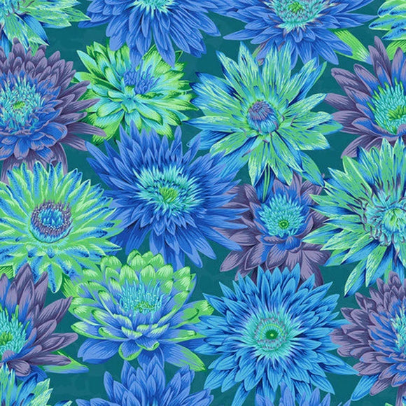 Philip Jacobs Tropical Water Lilies blue