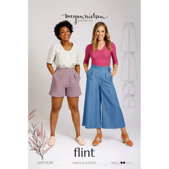 Flint trousers and shorts pattern