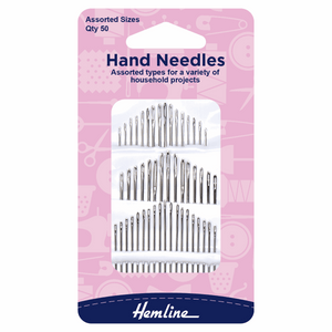 Hand needles household assortment 50pcs