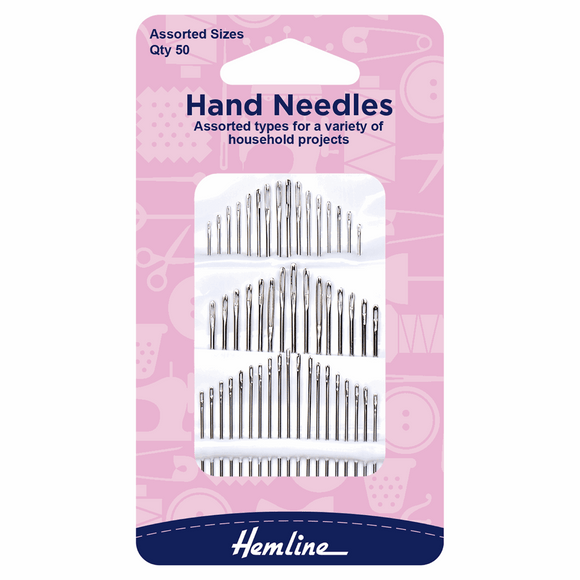Hand needles household assortment 50pcs