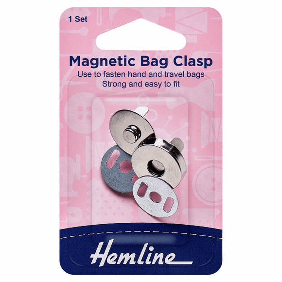 Magnetic bag clip